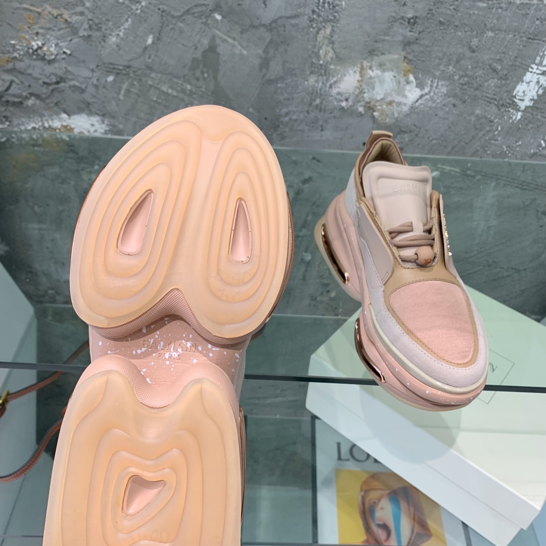 Balmain B-Bold Low-Top Sneakers - DesignerGu