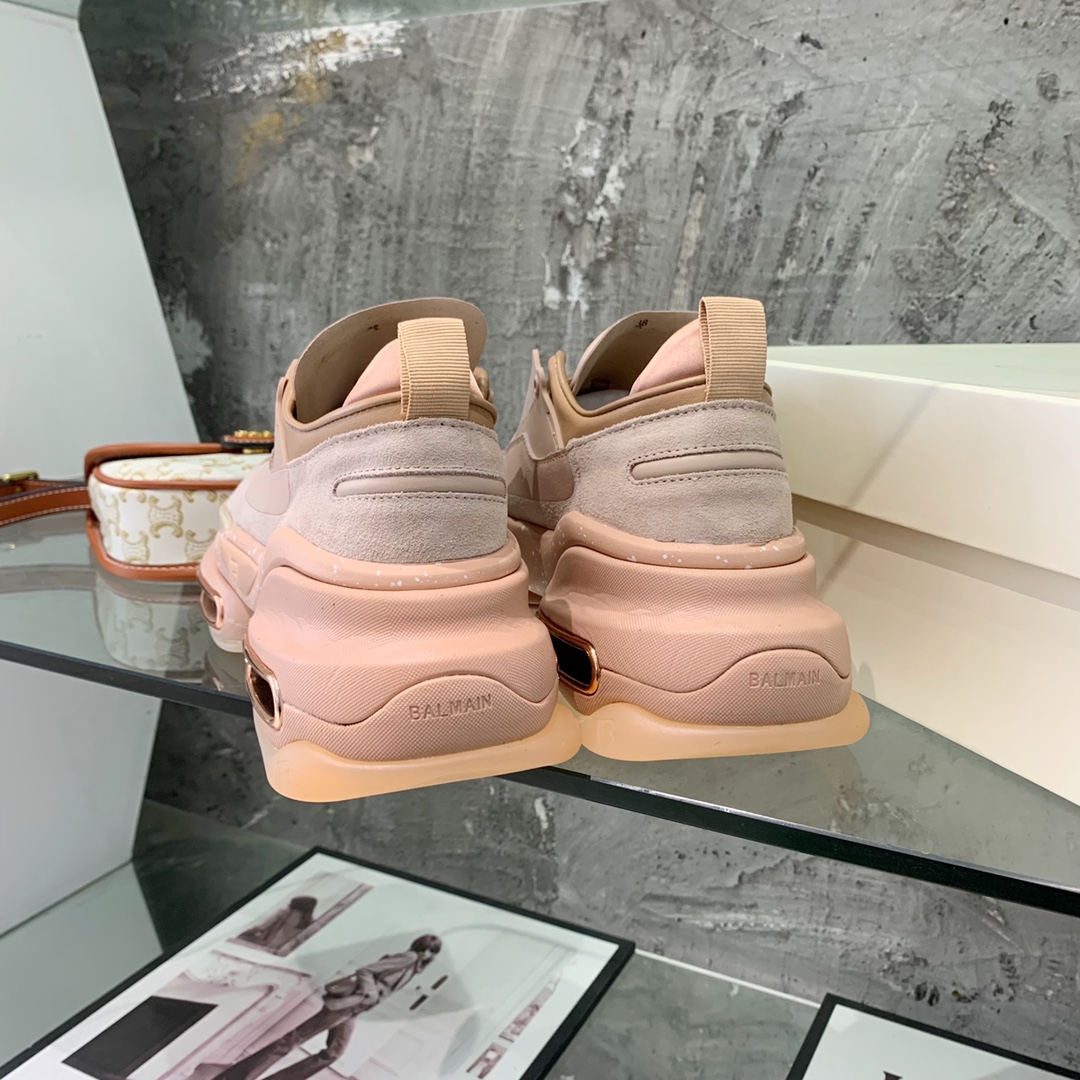 Balmain B-Bold Low-Top Sneakers - DesignerGu