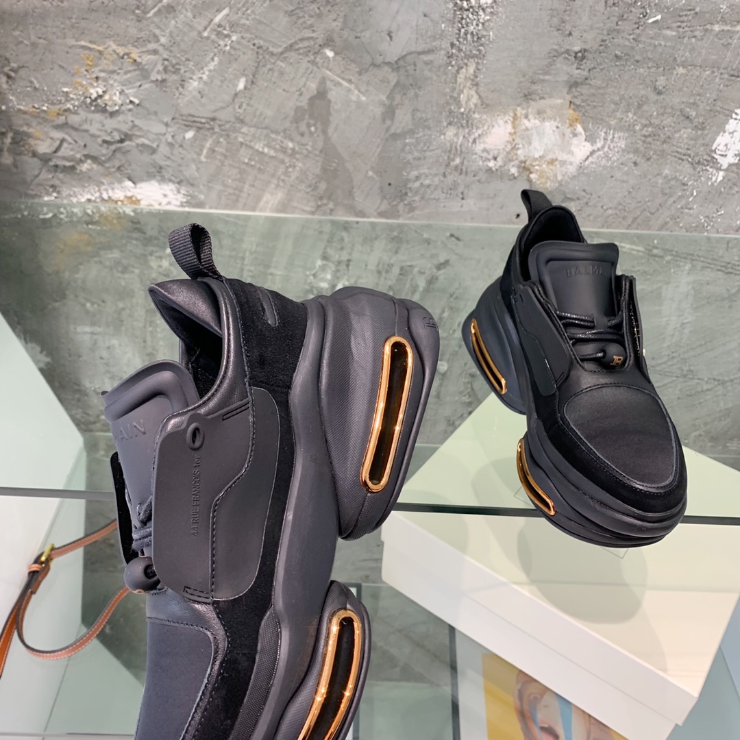 Balmain B-Bold Low-Top Sneakers - DesignerGu