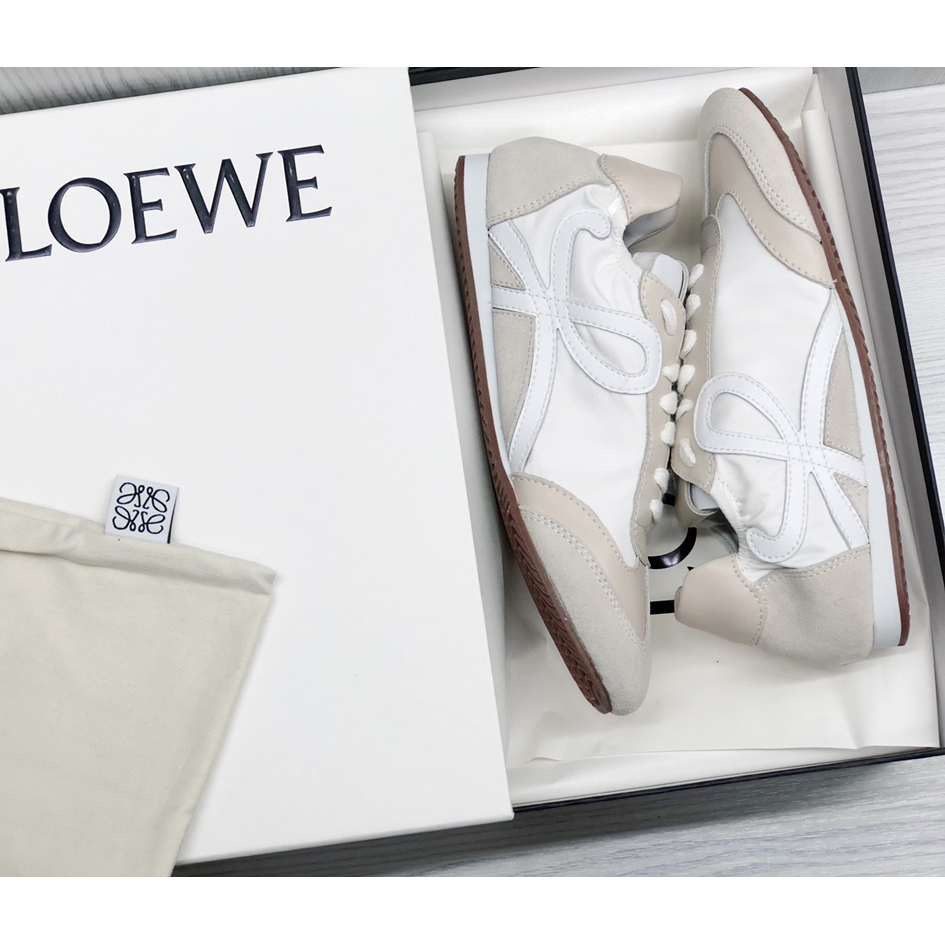 Loewe Ballet Runner In Nylon And Calfskin - DesignerGu