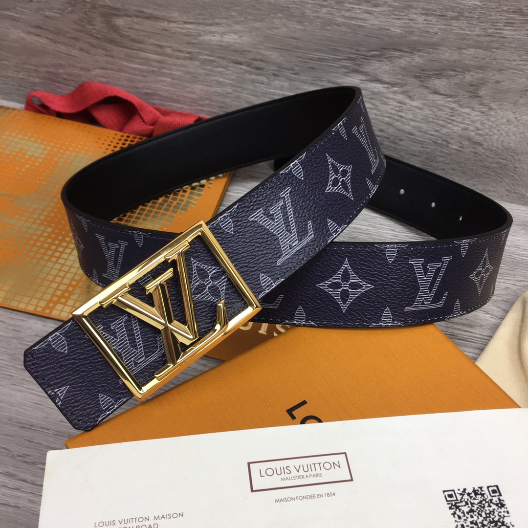 Louis Vuitton Shape 40MM Reversible Belt - DesignerGu