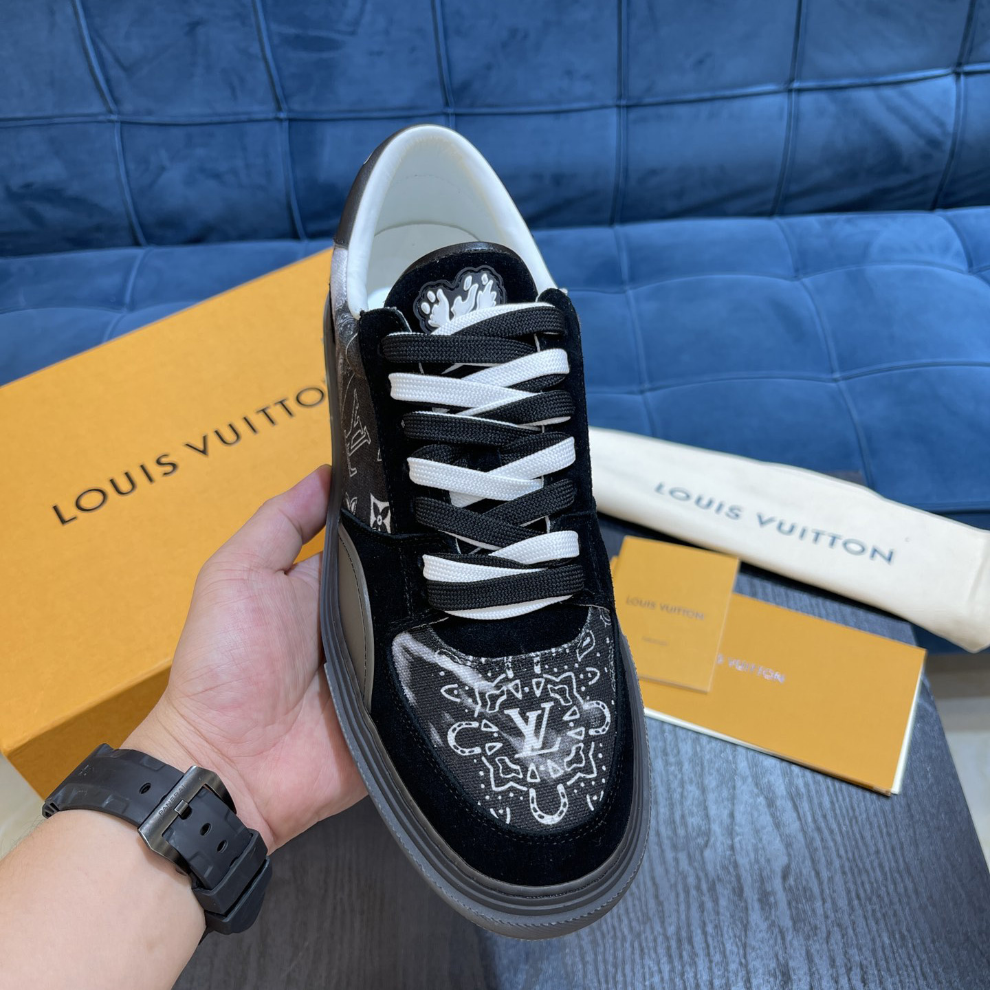 Louis Vuitton LV Ollie Sneaker        - DesignerGu
