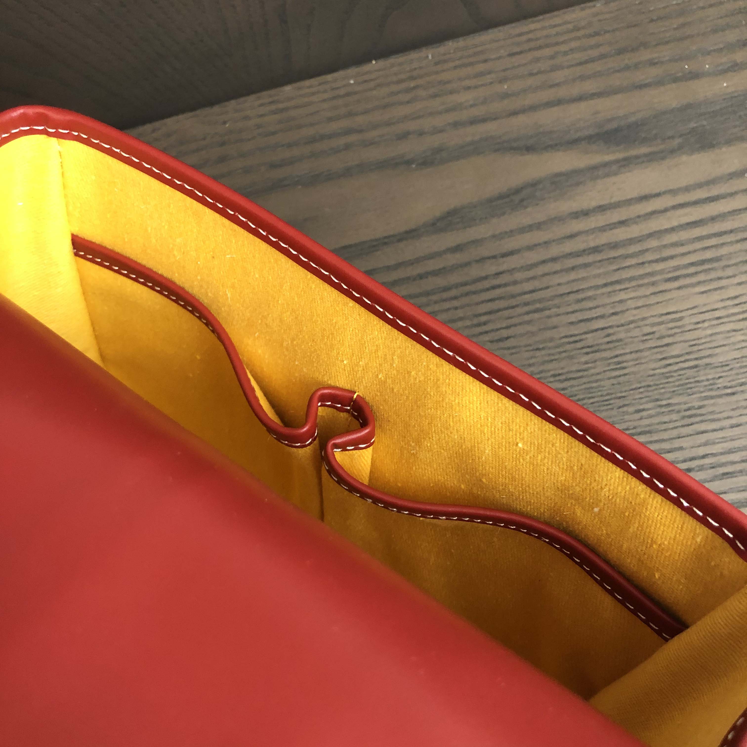 Goyard Belvedere PM Bag In Red(22-15-6.5cm) - DesignerGu