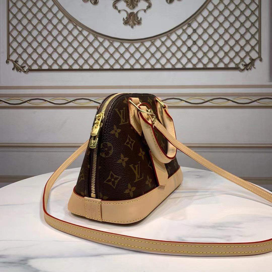 Louis Vuitton Alma BB Handbag (23.5-17.5-11.5cm)     M53152 - DesignerGu