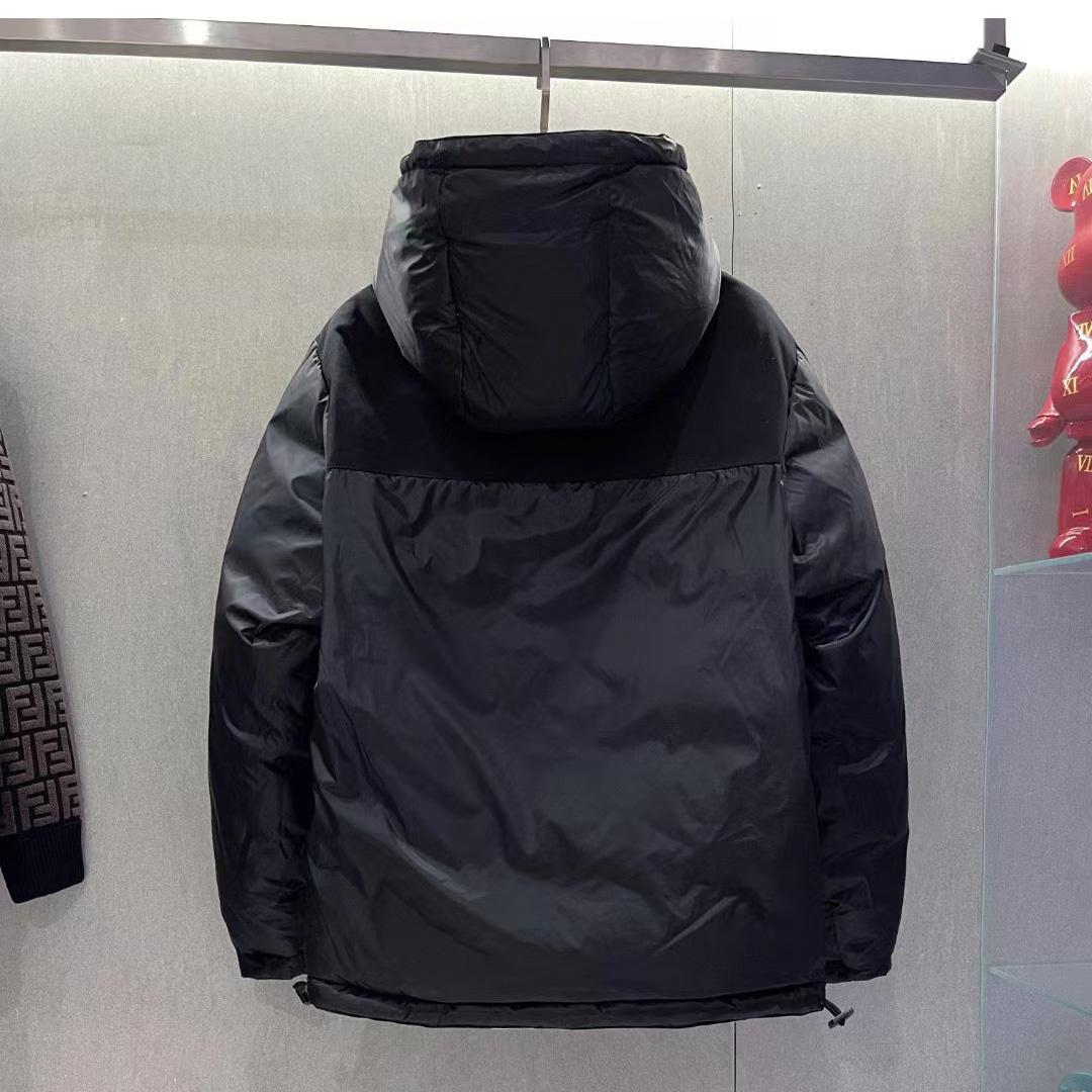 Burberry Reversible Exaggerated Check Nylon Puffer Jacket - DesignerGu