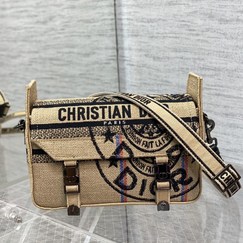 Dior Small Diorcamp Bag With Crystals - DesignerGu