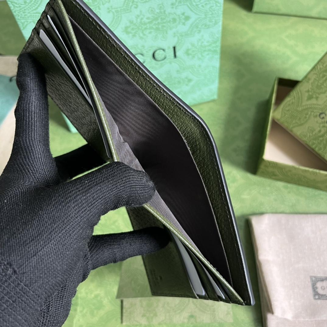 Gucci GG Marmont Leather Bi-Fold Wallet(21-9cm) - DesignerGu