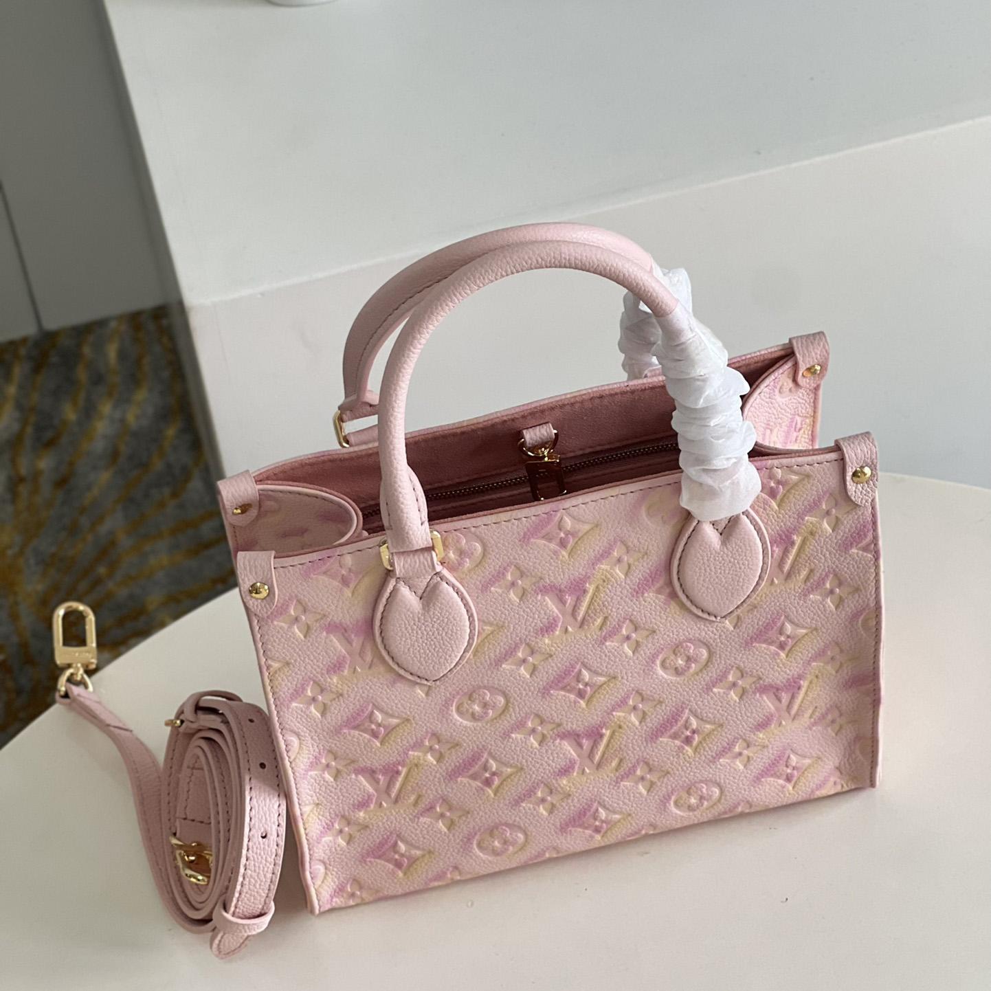 Louis Vuitton OnTheGo PM Tote Bag (25 x 19 x 11.5 cm)   M46168 - DesignerGu