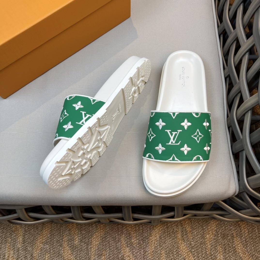 Louis Vuitton Monogram Sandals - DesignerGu