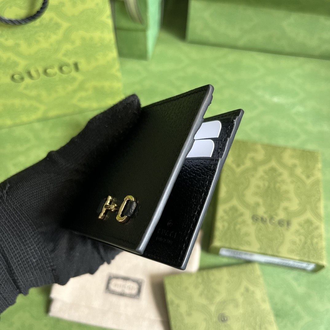 Gucci Mini Wallet With Horsebit - DesignerGu