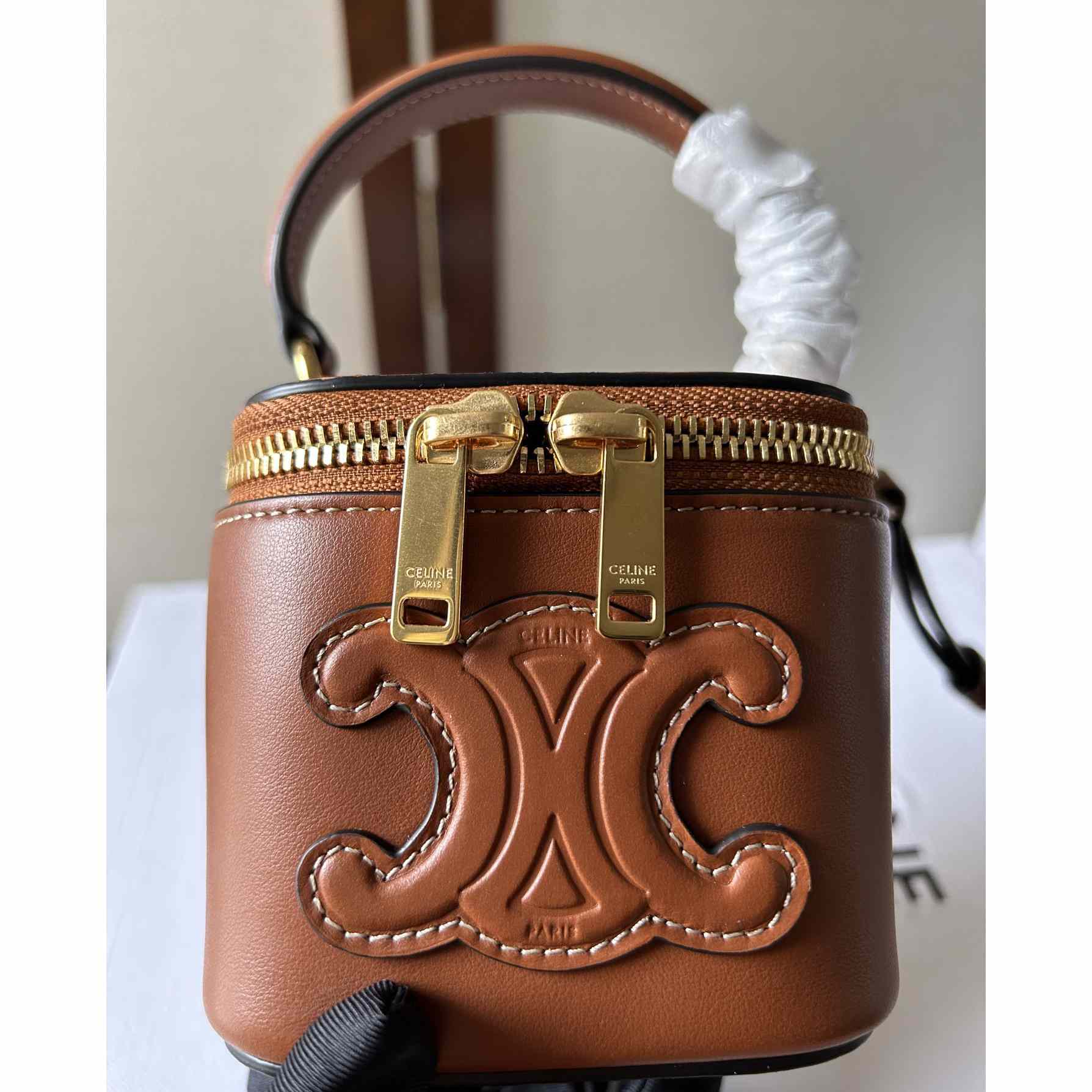 Celine Mini Vanity Case In Smooth Calfskin - DesignerGu