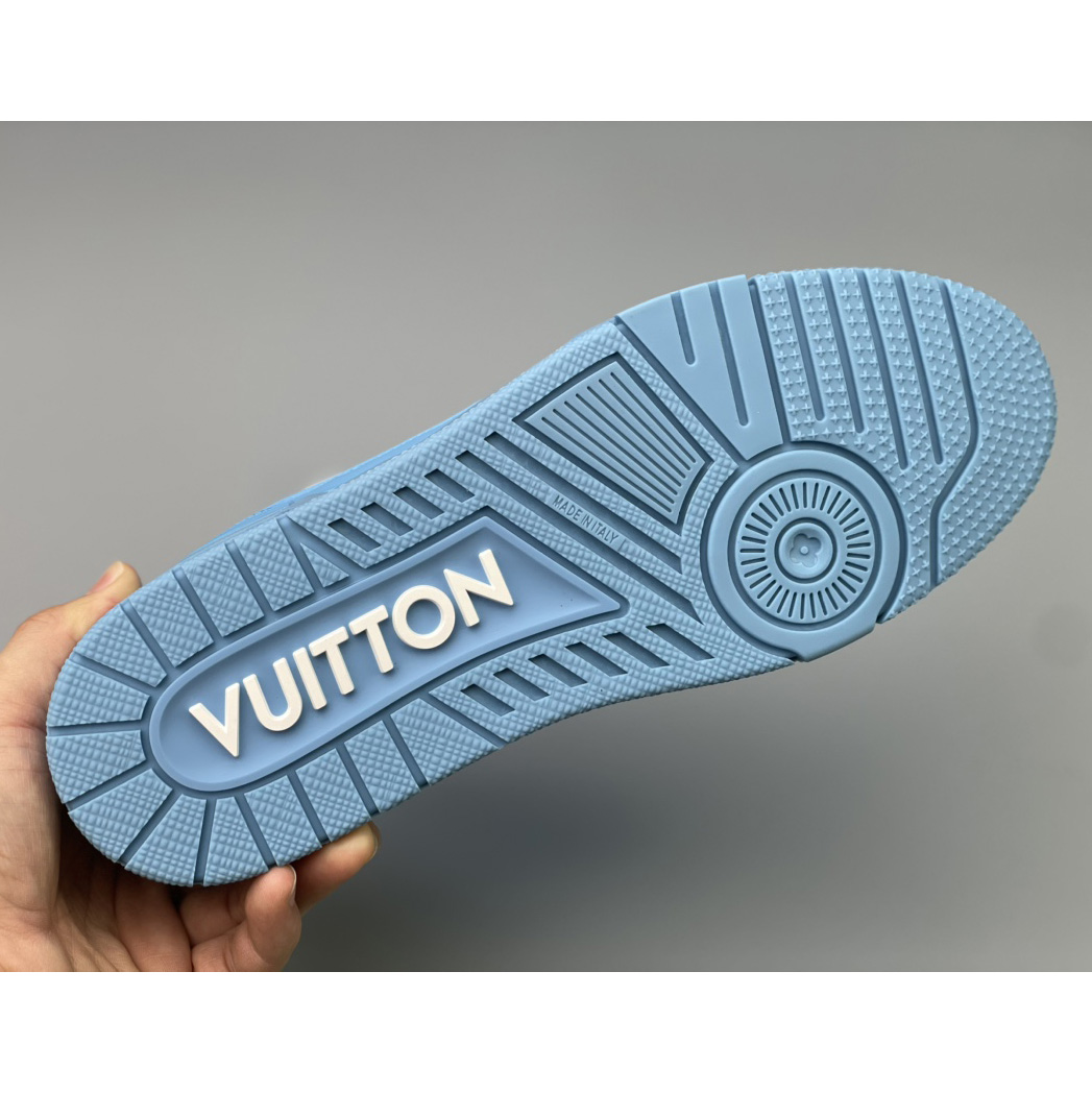 Louis Vuitton Lv Trainer Sneaker (Upon UK Size)  1AARFS - DesignerGu