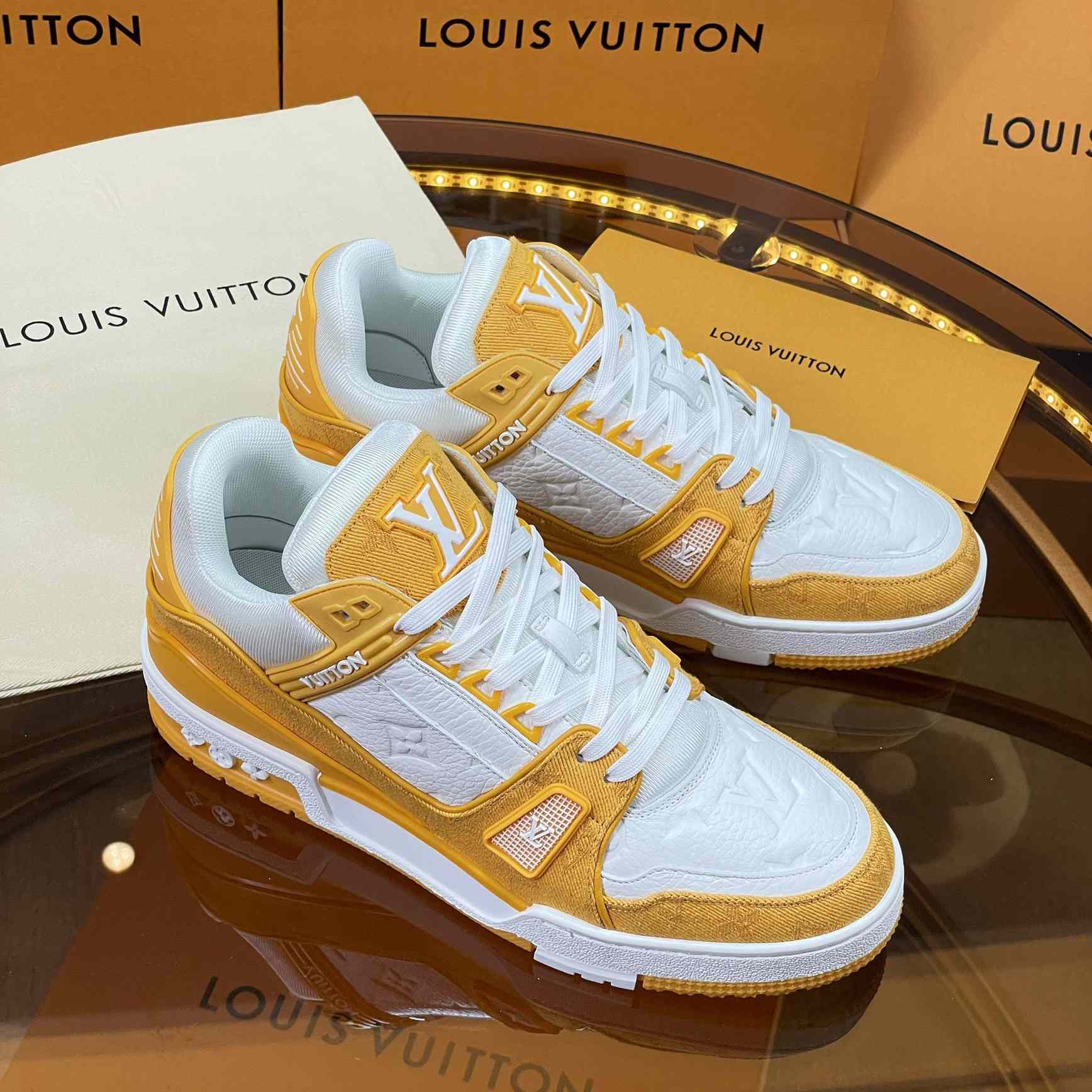Louis Vuitton Lv Trainer Sneaker (Upon UK Size)  1AARF8 - DesignerGu