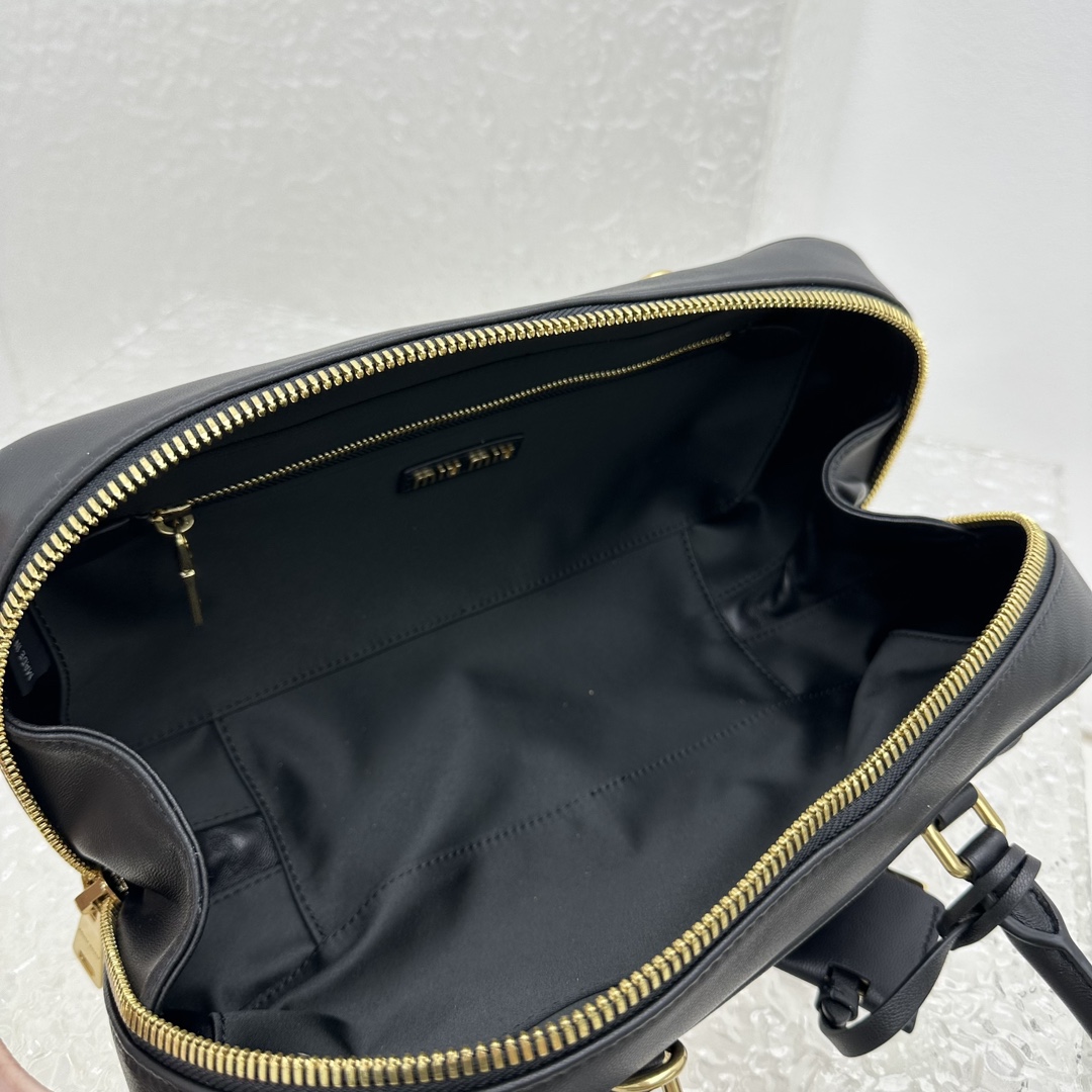 Miu Miu Arcadie Matelassé Nappa Leather Bag - DesignerGu