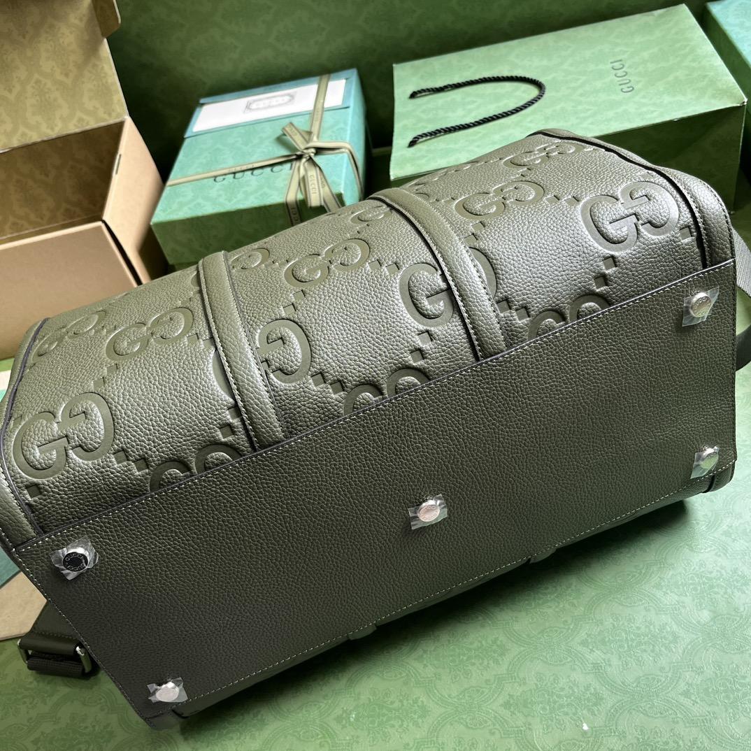 Gucci Jumbo GG Small Duffle Bag (45-29-25cm) - DesignerGu