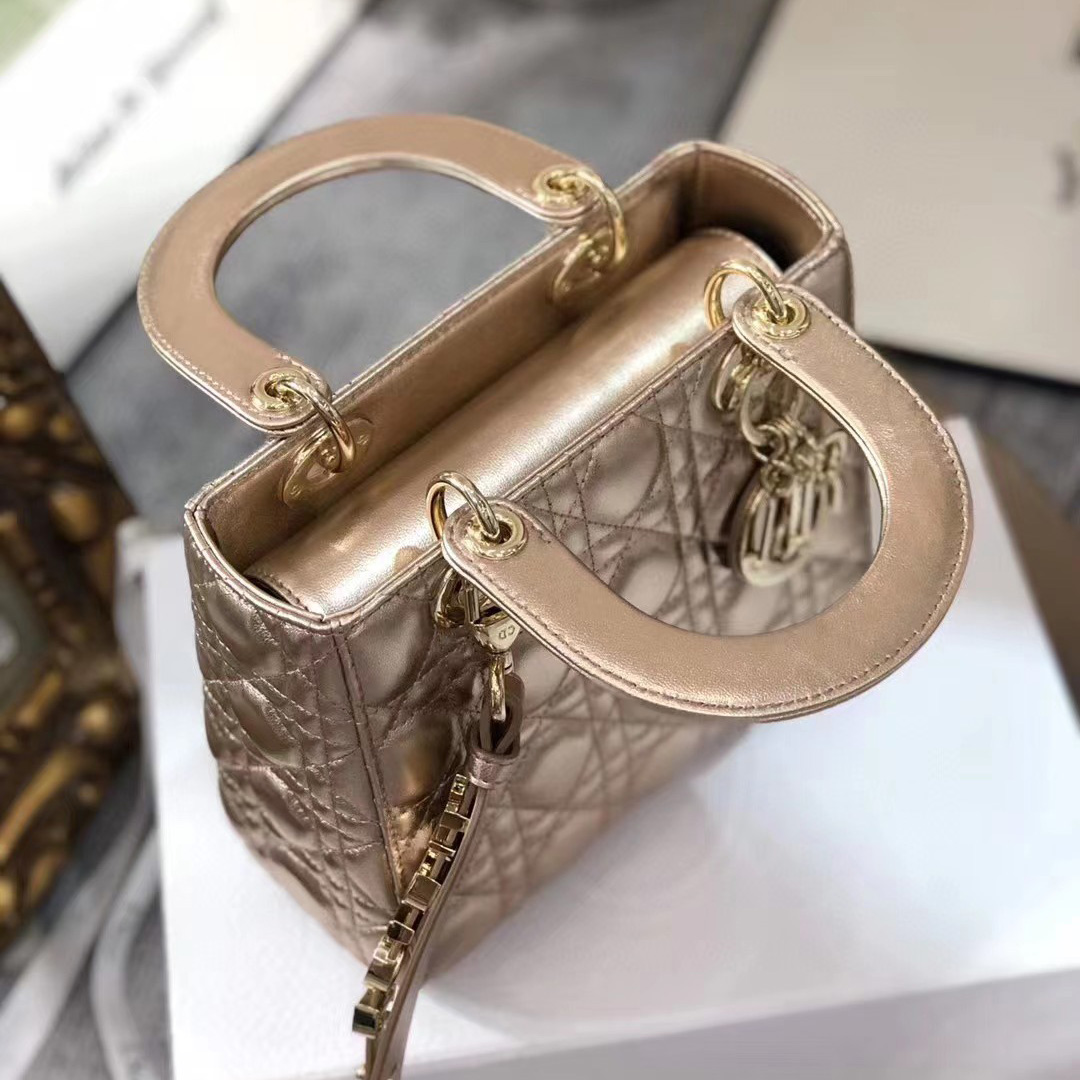 Dior Lady D-Joy Bag(20 x 16.5 x 8cm) - DesignerGu