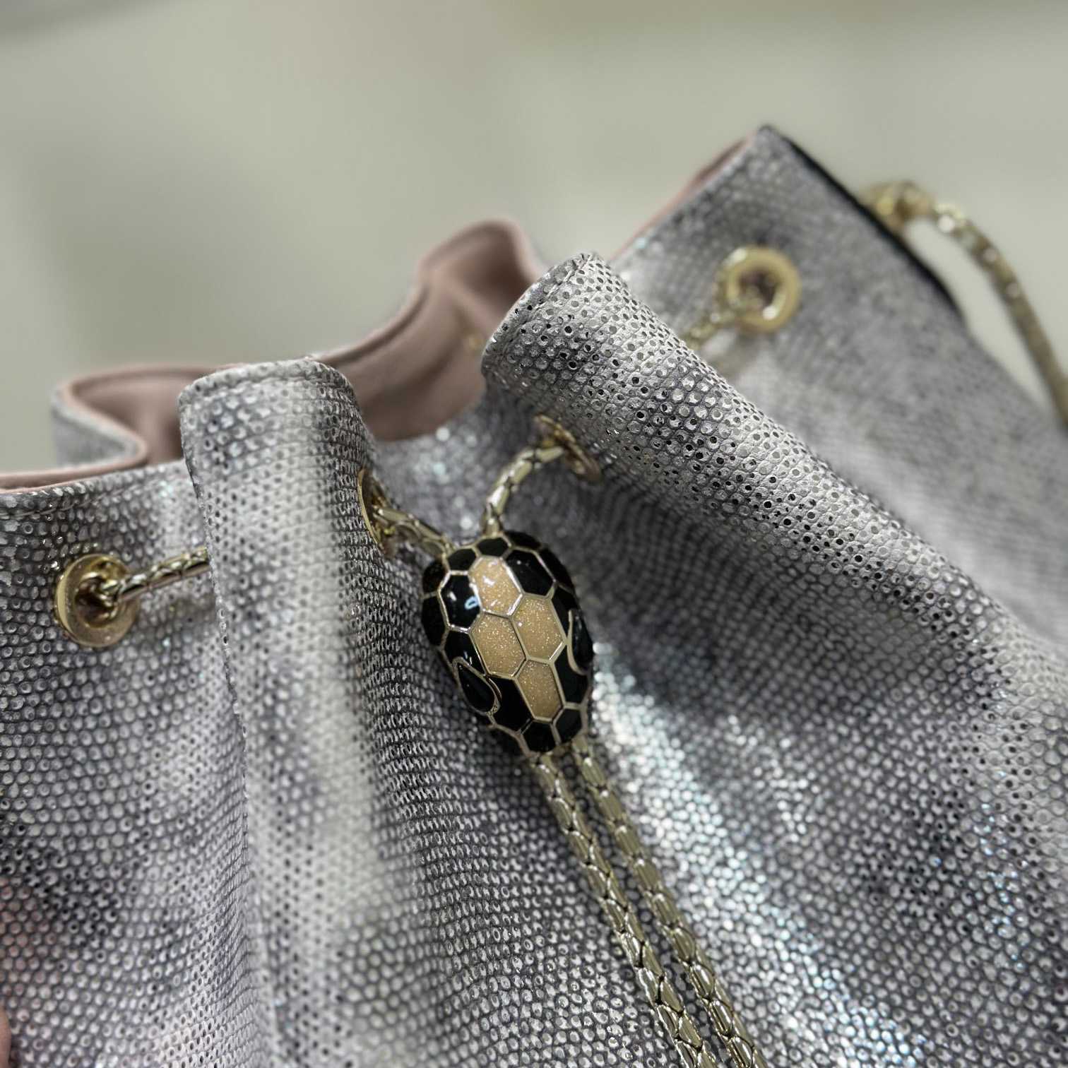 Bvlgari Serpenti Forever Bucket Bag - DesignerGu