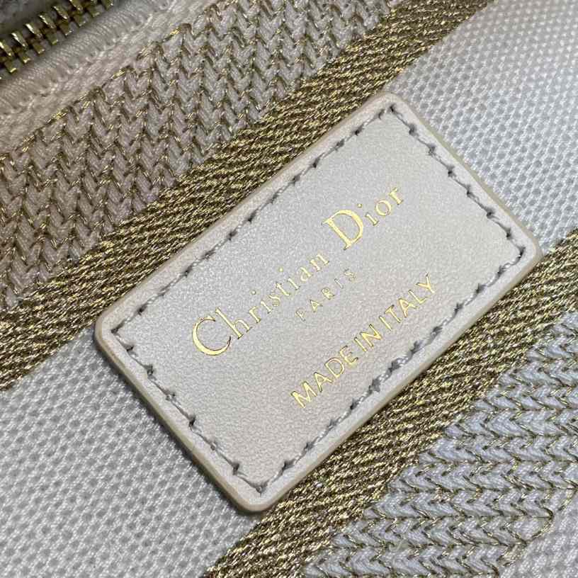 Dior Medium Embroidered Lady D-lite Bag - DesignerGu