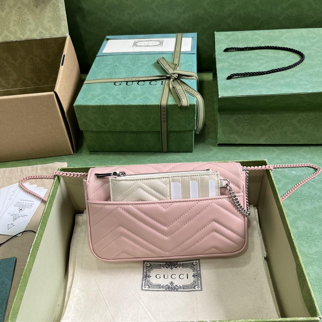 Gucci GG Marmont Mini Bag (21x 12x 5cm) - DesignerGu