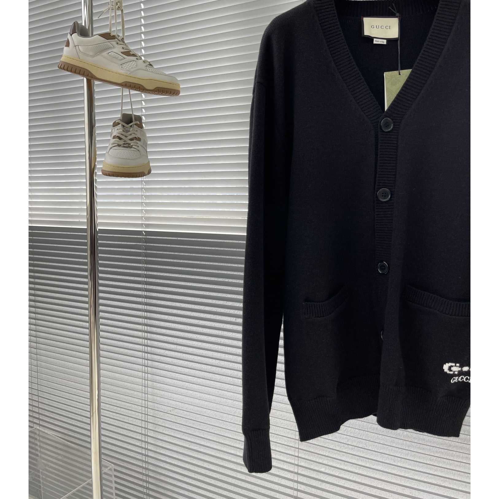 Gucci Extra fFne Wool Cardigan - DesignerGu