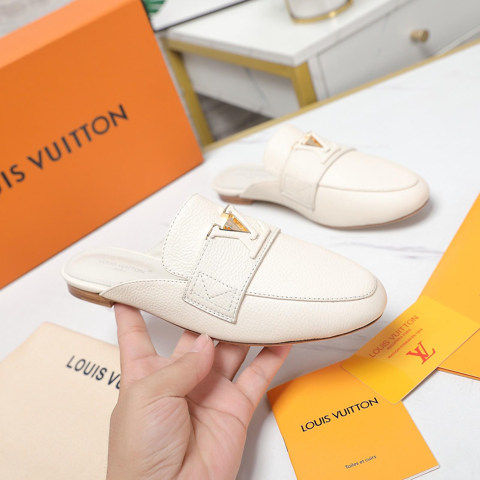 Louis Vuitton LV Capri Open Back Loafer - DesignerGu