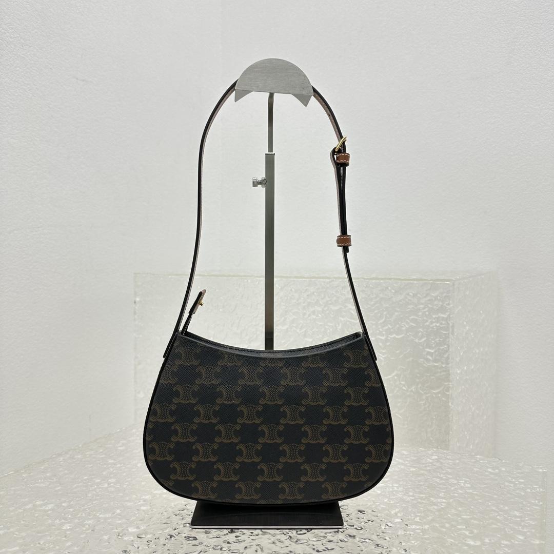 Celine Medium Tilly Bag In Shiny Calfskin - DesignerGu