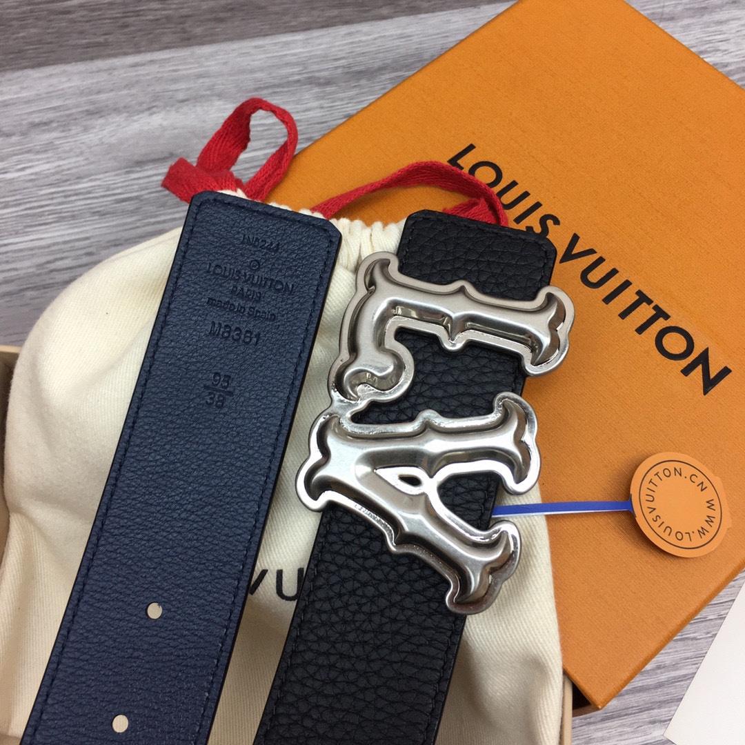Louis Vuitton LV Ranch 40mm Reversible Belt    - DesignerGu