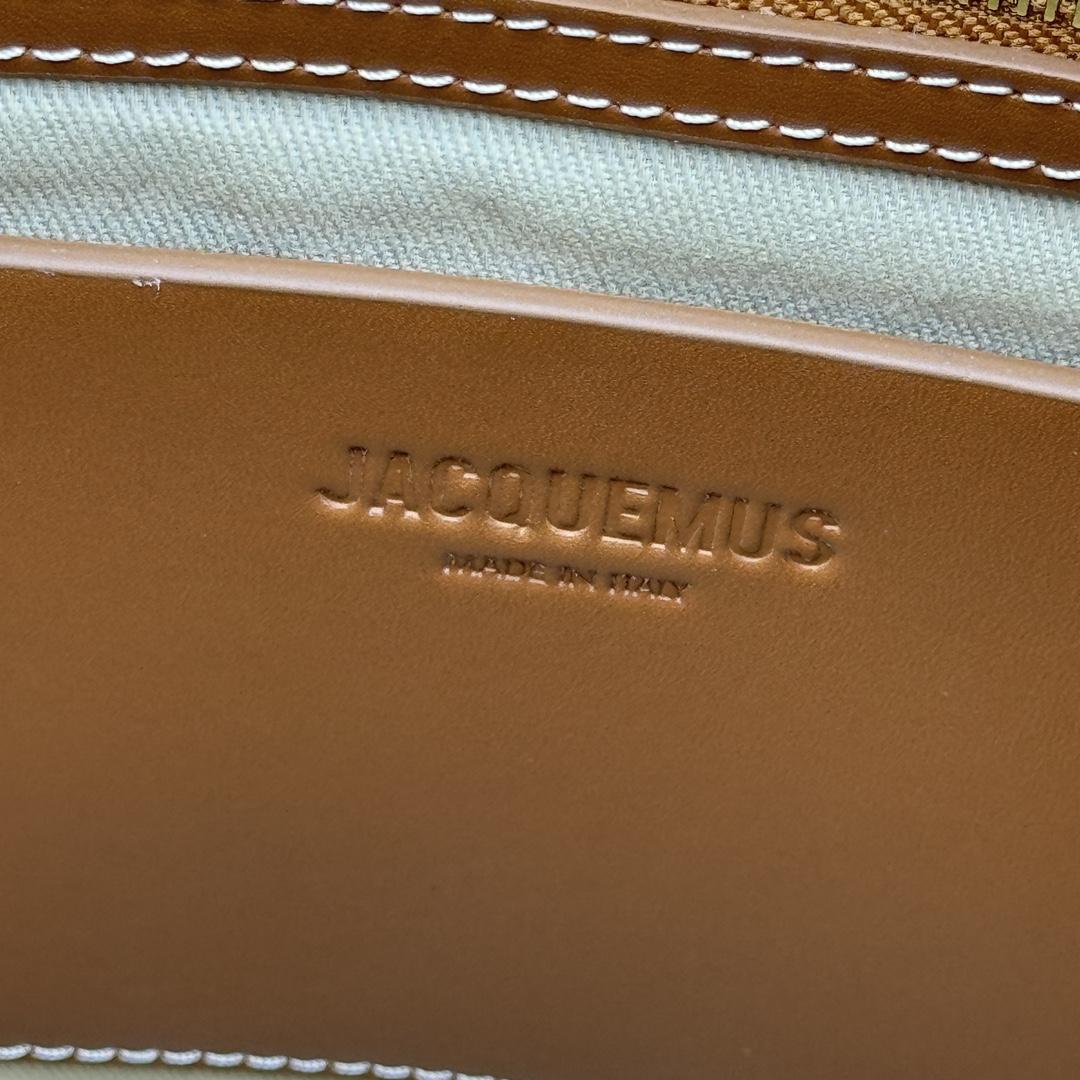 Jacquemus Le petit Tourni Mini Knotted Bucket Bag - DesignerGu