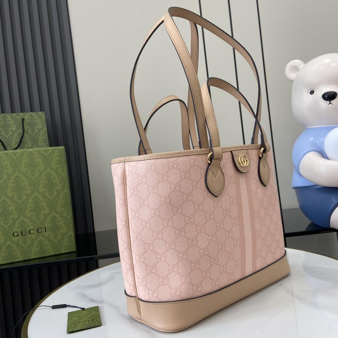 Gucci Ophidia Small Tote Bag - DesignerGu
