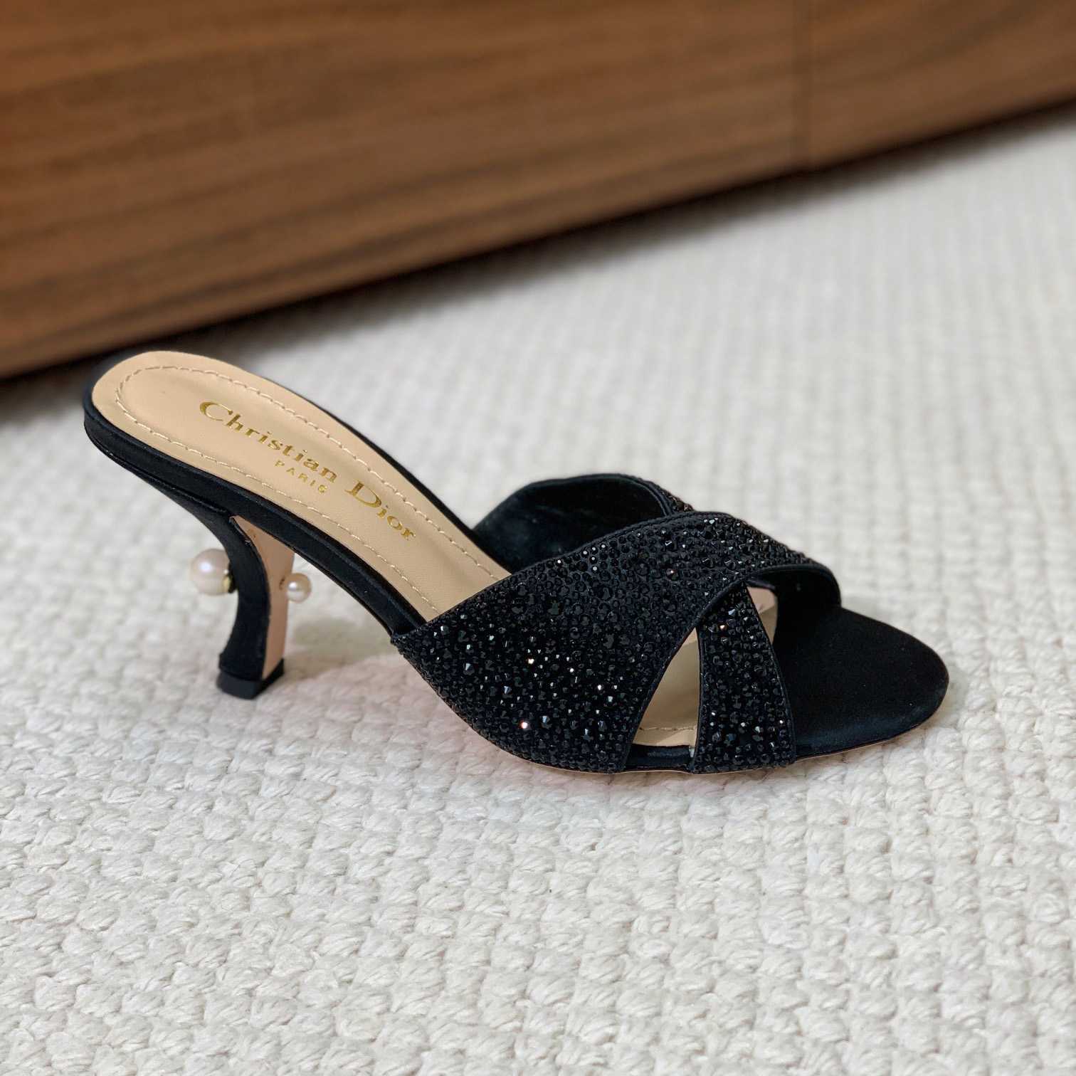 Dior Tribales Heeled Slide - DesignerGu