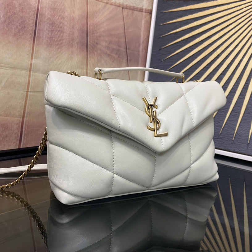 Saint Laurent Leather Bag - DesignerGu