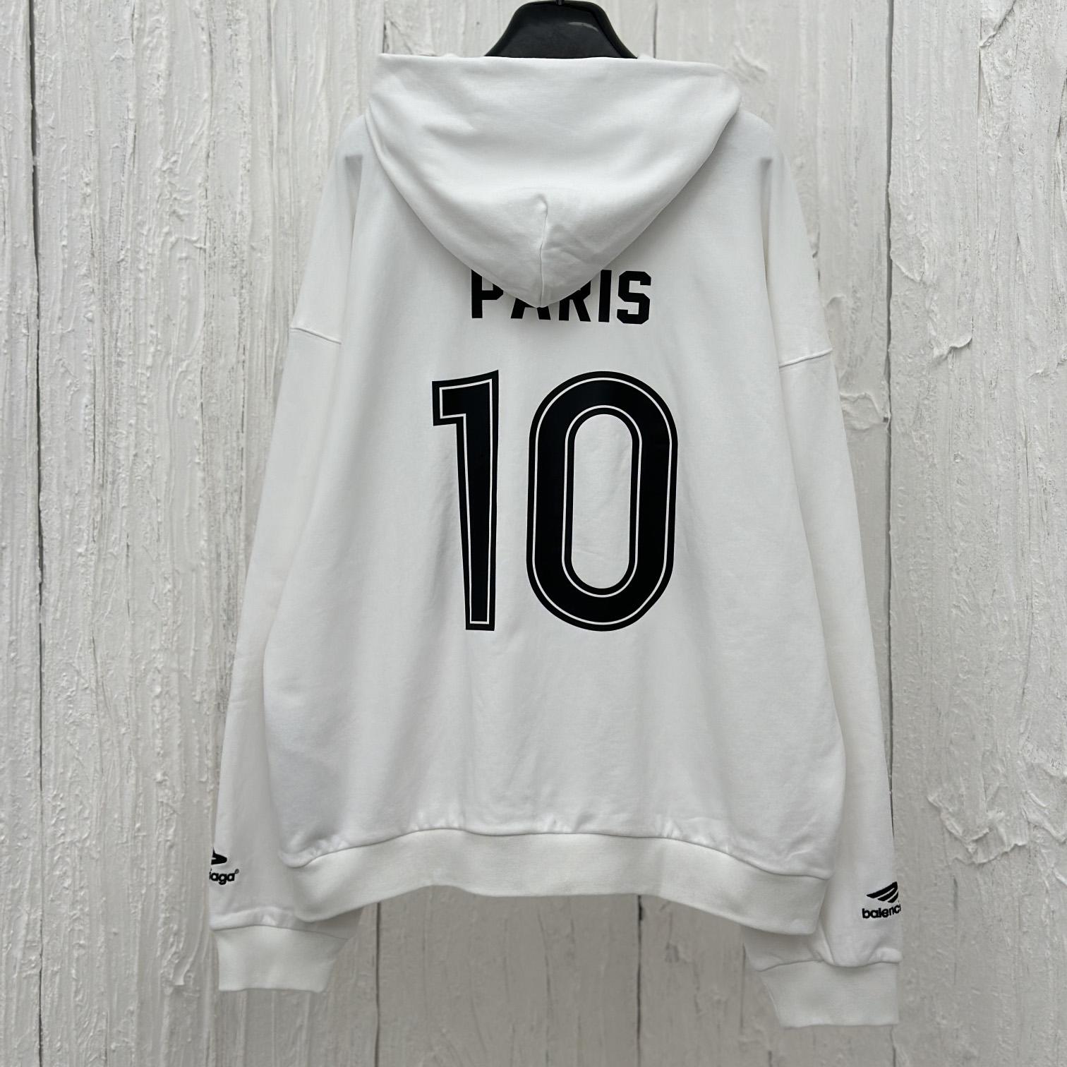 Balenciaga Soccer Zip-up Hoodie - DesignerGu