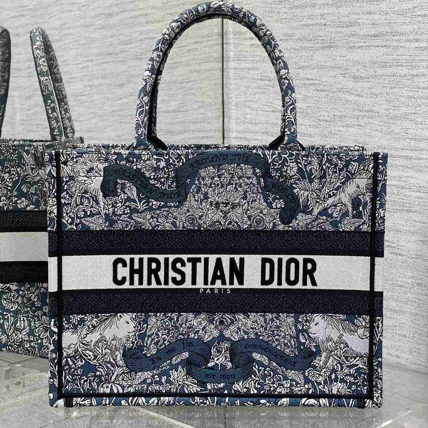 Dior Medium Dior Book Tote    - DesignerGu