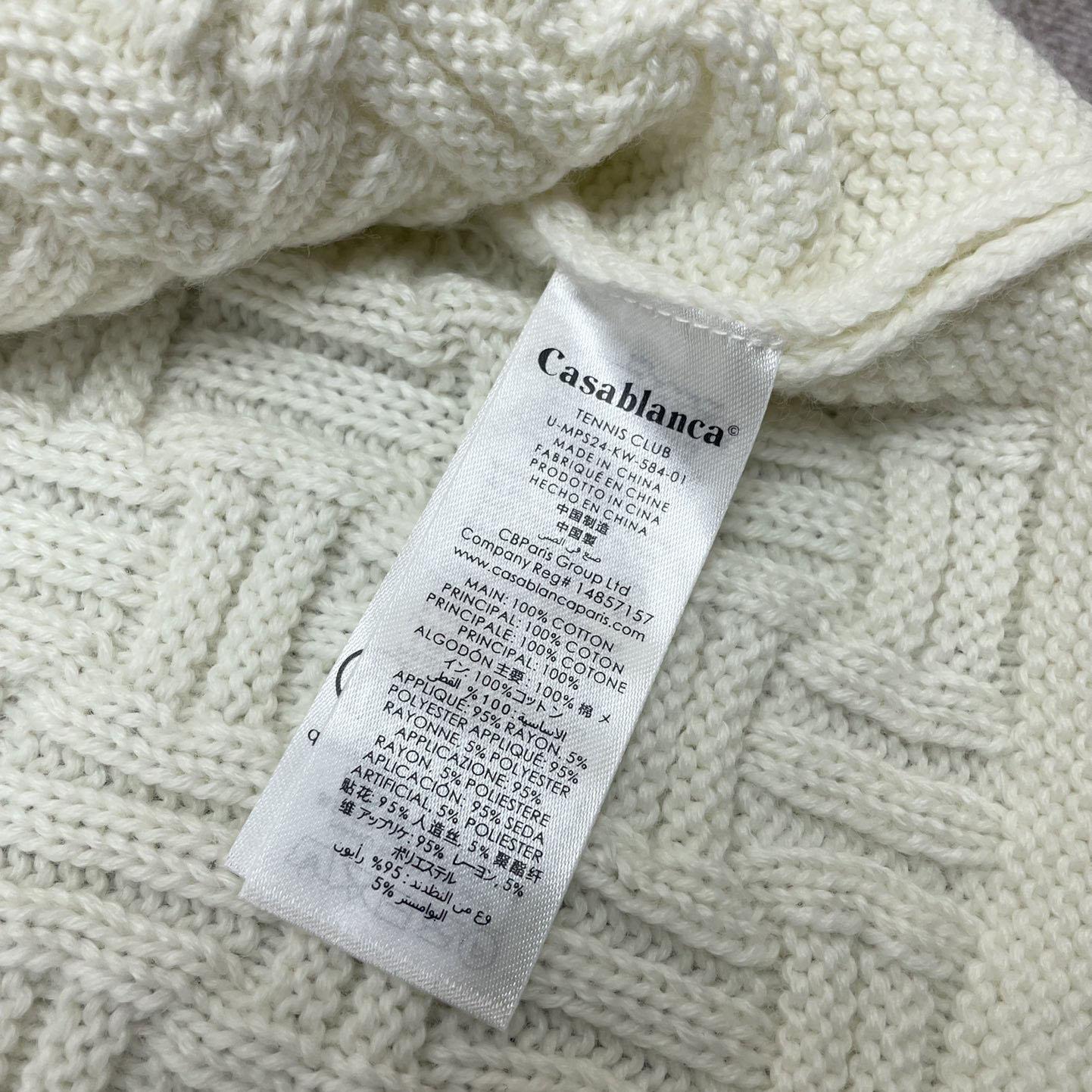 Casablanca Column Stitch Cardigan     D0082 - DesignerGu