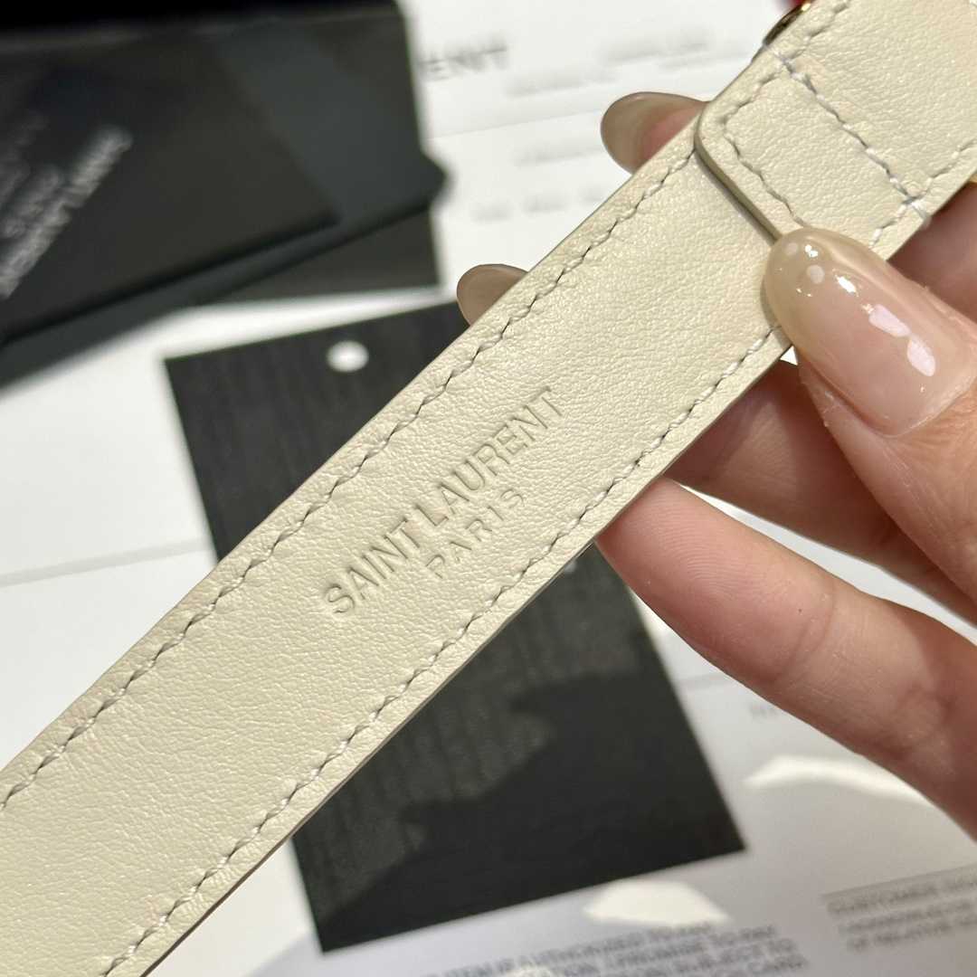 Saint Laurent Leather Belt     - DesignerGu