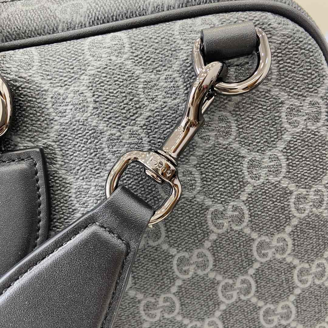 Gucci GG Emblem Medium Briefcase - DesignerGu