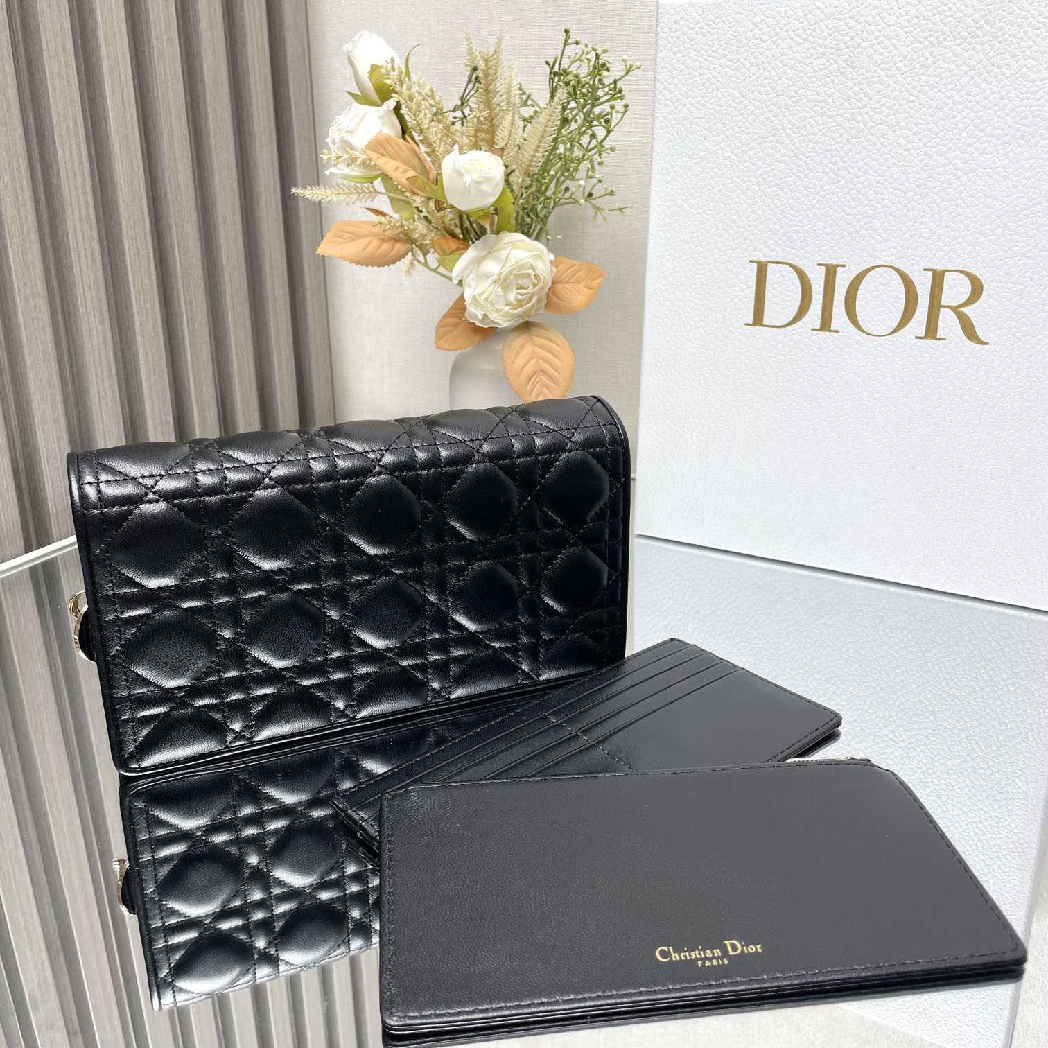 Dior Lady Dior Pouch - DesignerGu