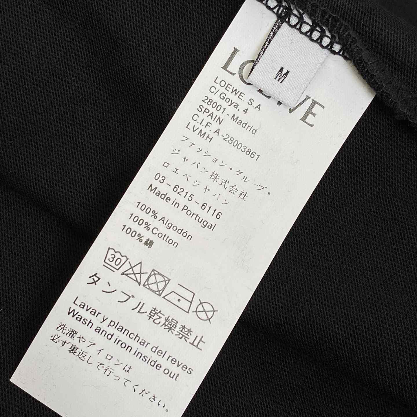 Loewe Regular Fit T-shirt In Cotton - DesignerGu