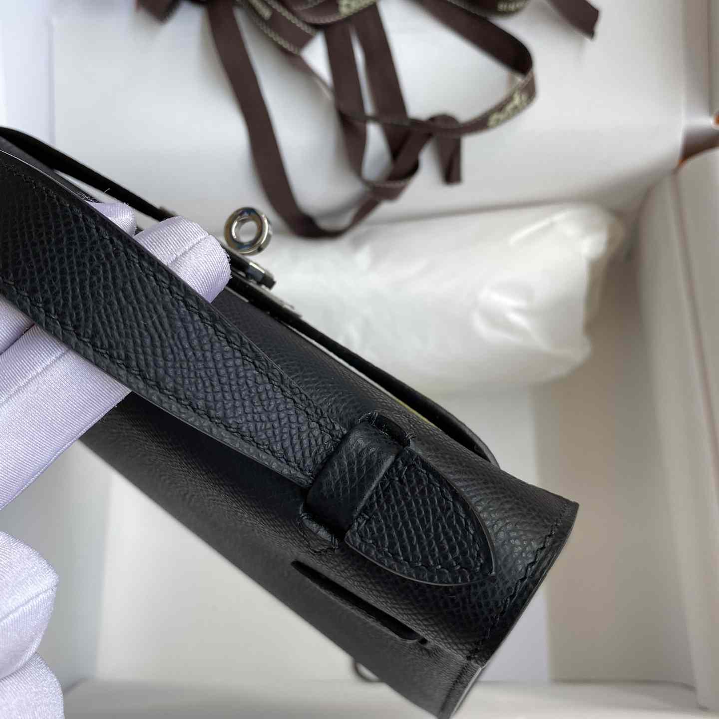 Hermes Kelly 22cm Epsom   - DesignerGu