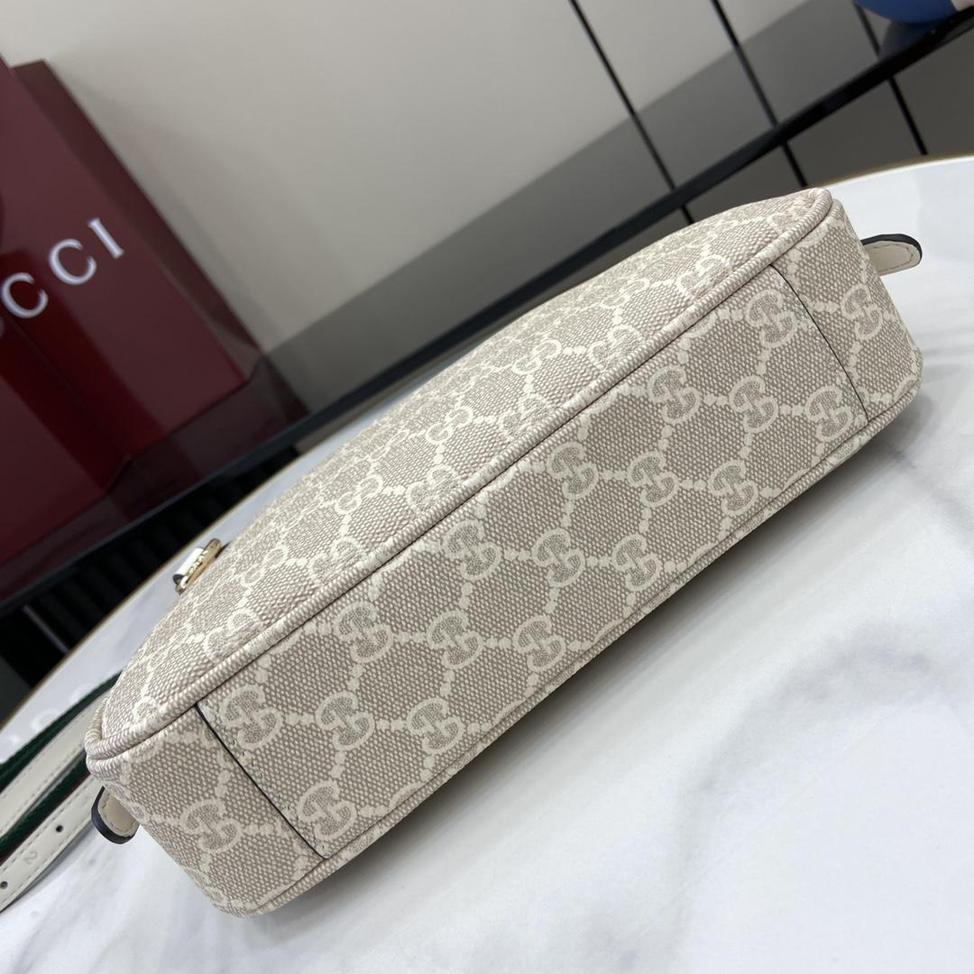 Gucci GG Emblem Small Shoulder Bag - DesignerGu