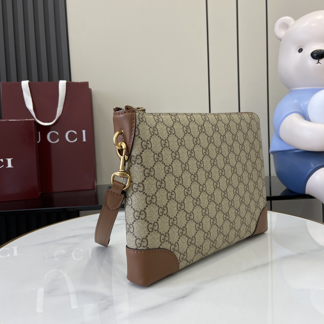 Gucci GG Emblem Small Business Case - DesignerGu