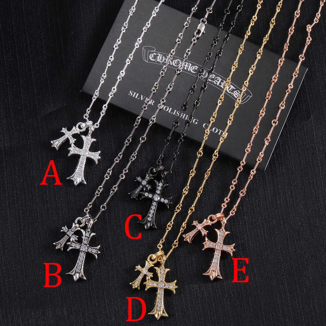 Chrome Heart Necklace - DesignerGu