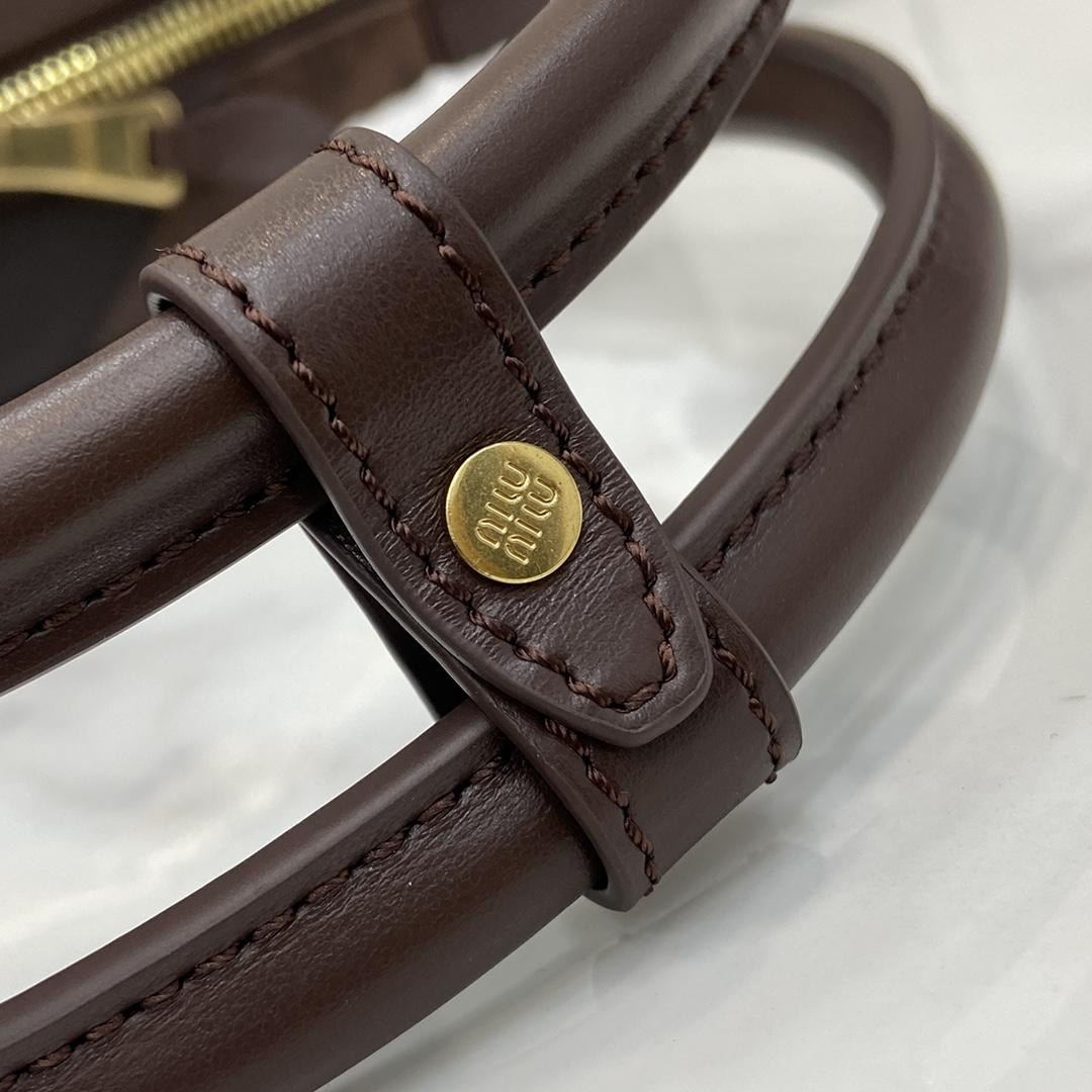 Miu Miu Beau Leather Patchwork Bag - DesignerGu