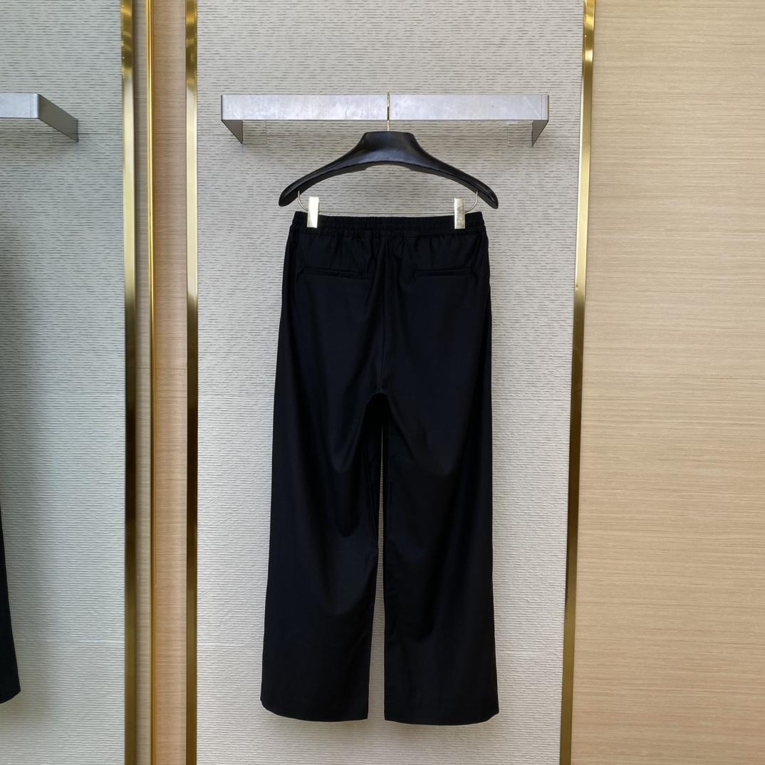Louis Vuitton Drawstring Wool Pants  1AGJIW - DesignerGu