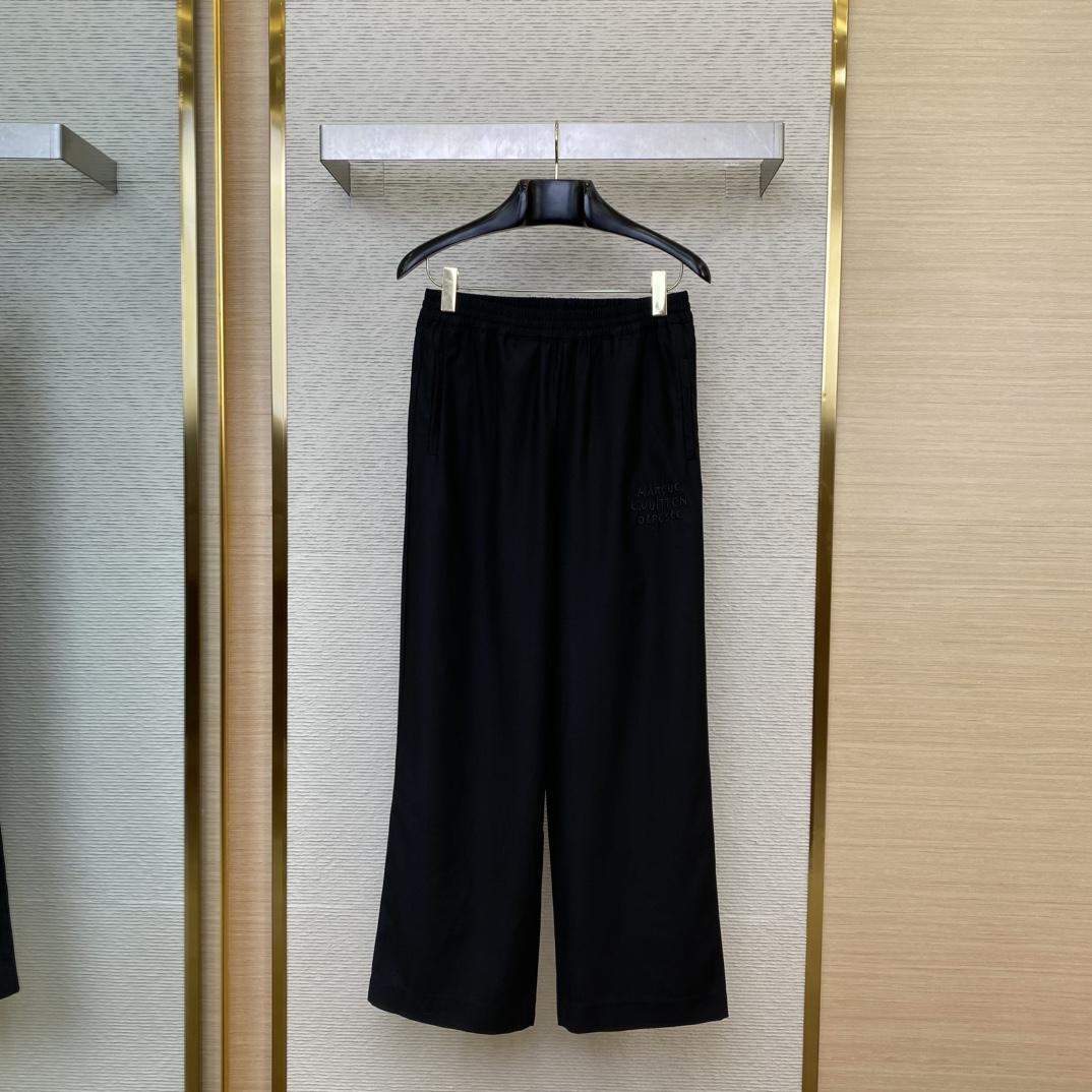 Louis Vuitton Drawstring Wool Pants  1AGJIW - DesignerGu