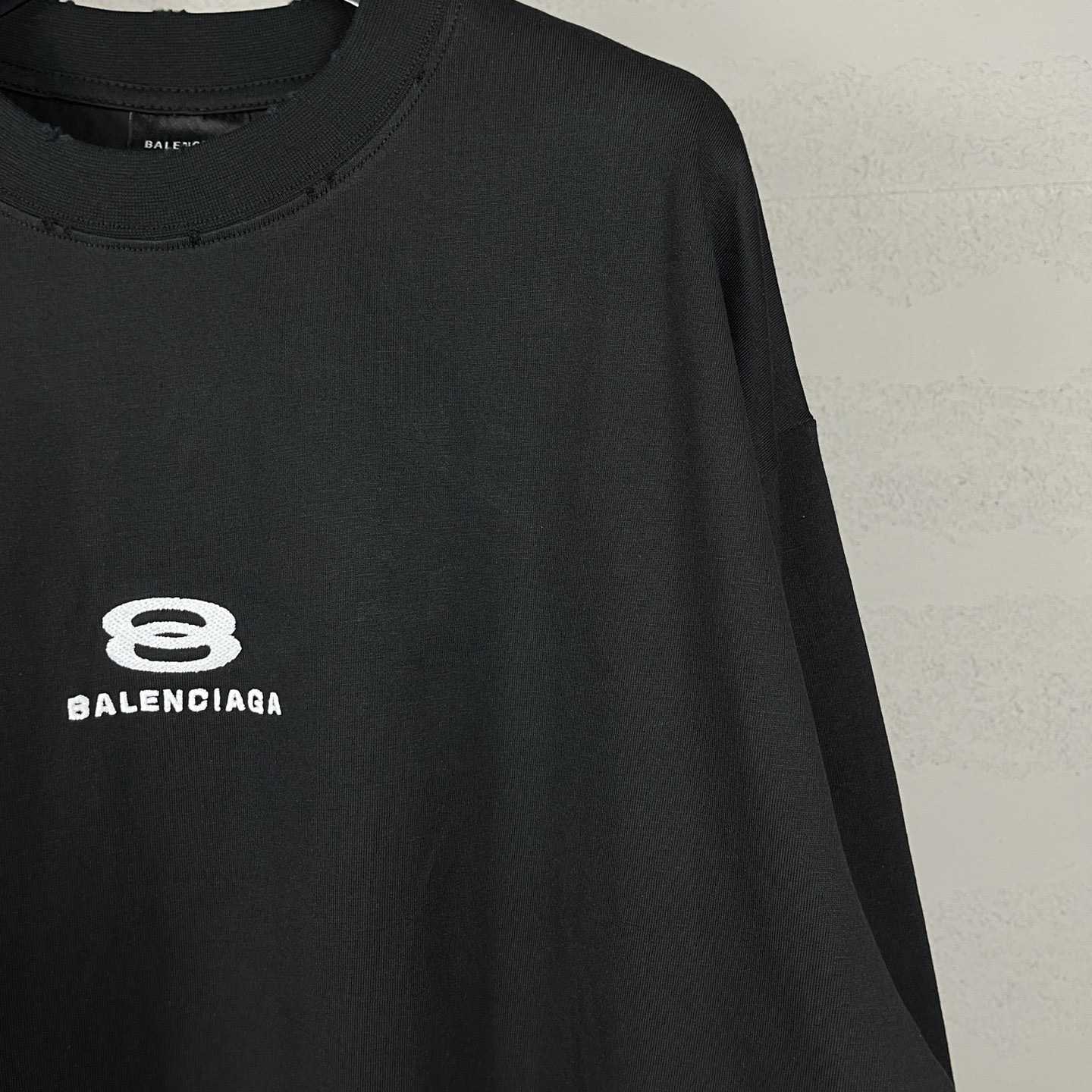 Balenciaga Unity Sports Icon Cropped T-Shirt - DesignerGu