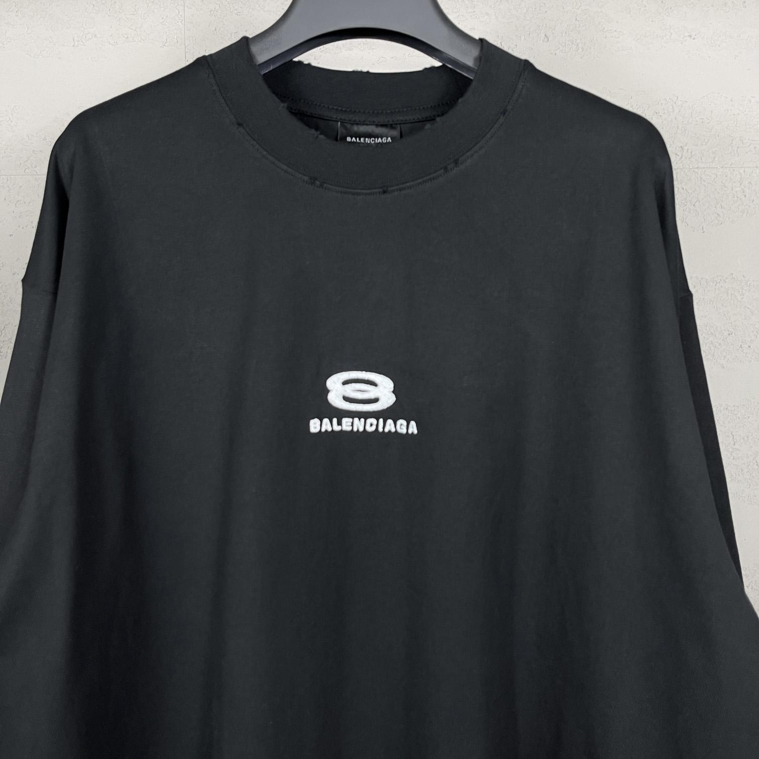 Balenciaga Unity Sports Icon Cropped T-Shirt - DesignerGu