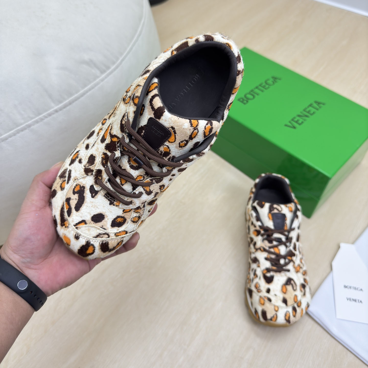 Bottega Veneta Orbit Sneaker - DesignerGu