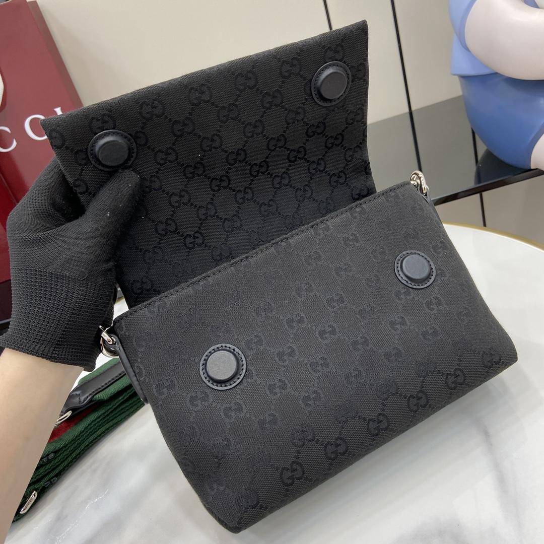 Gucci Small GG Crossbody Bag With Web - DesignerGu