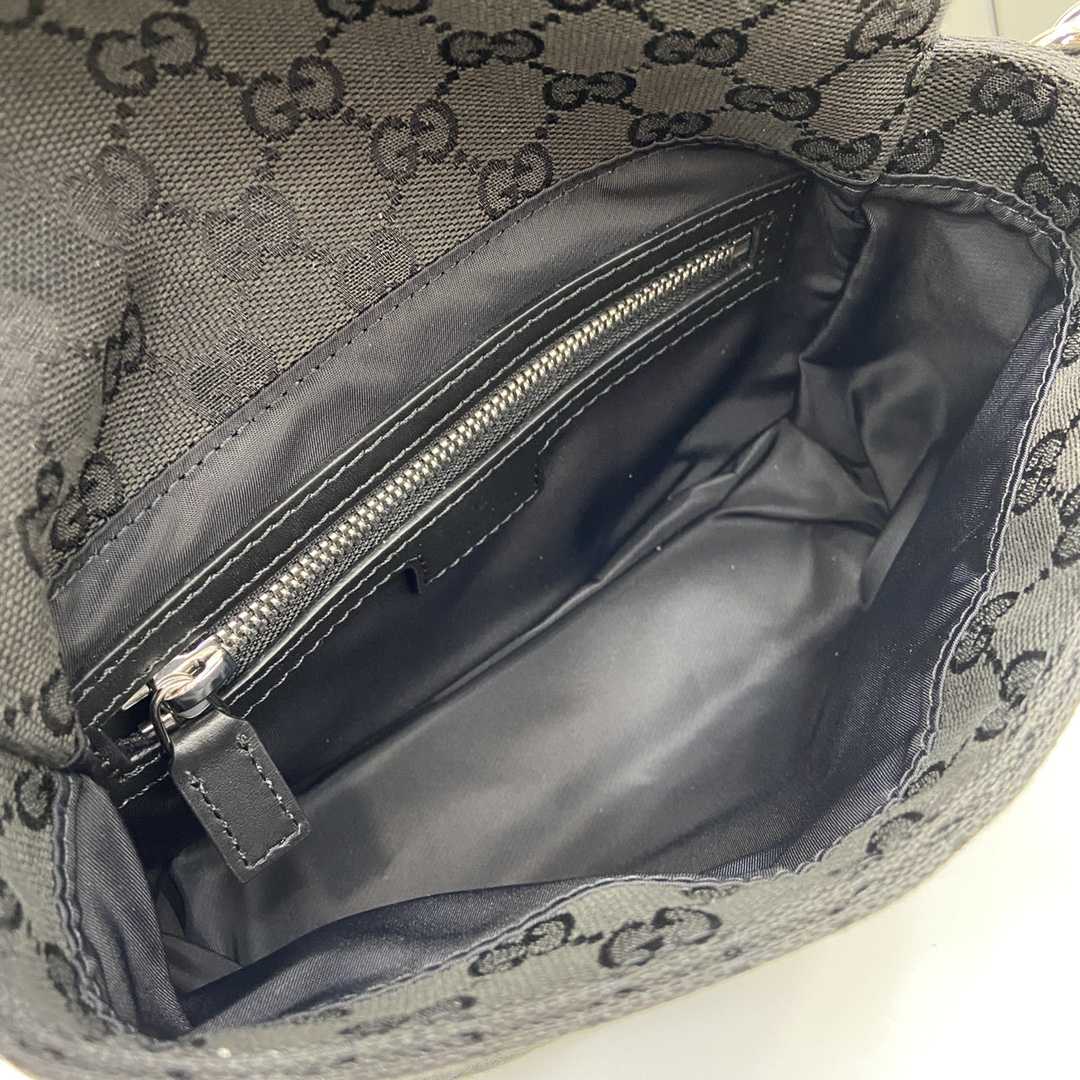 Gucci Small GG Crossbody Bag With Web - DesignerGu